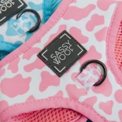 Dog Adjustable Harness - Strawberry Milk 23 Dog Adjustable Harness - Strawberry Milk -Furfinity Cheap Shop 01.22.25 MilkCollection 16