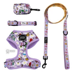 Dog Four Piece Bundle - Alice In Wonderland (Purple)