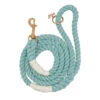 Dog Rope Leash - Aqua -Furfinity Cheap Shop AquaRope1
