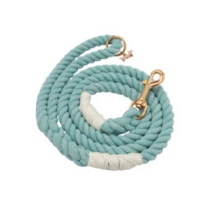 Dog Rope Leash - Aqua -Furfinity Cheap Shop AquaRope2
