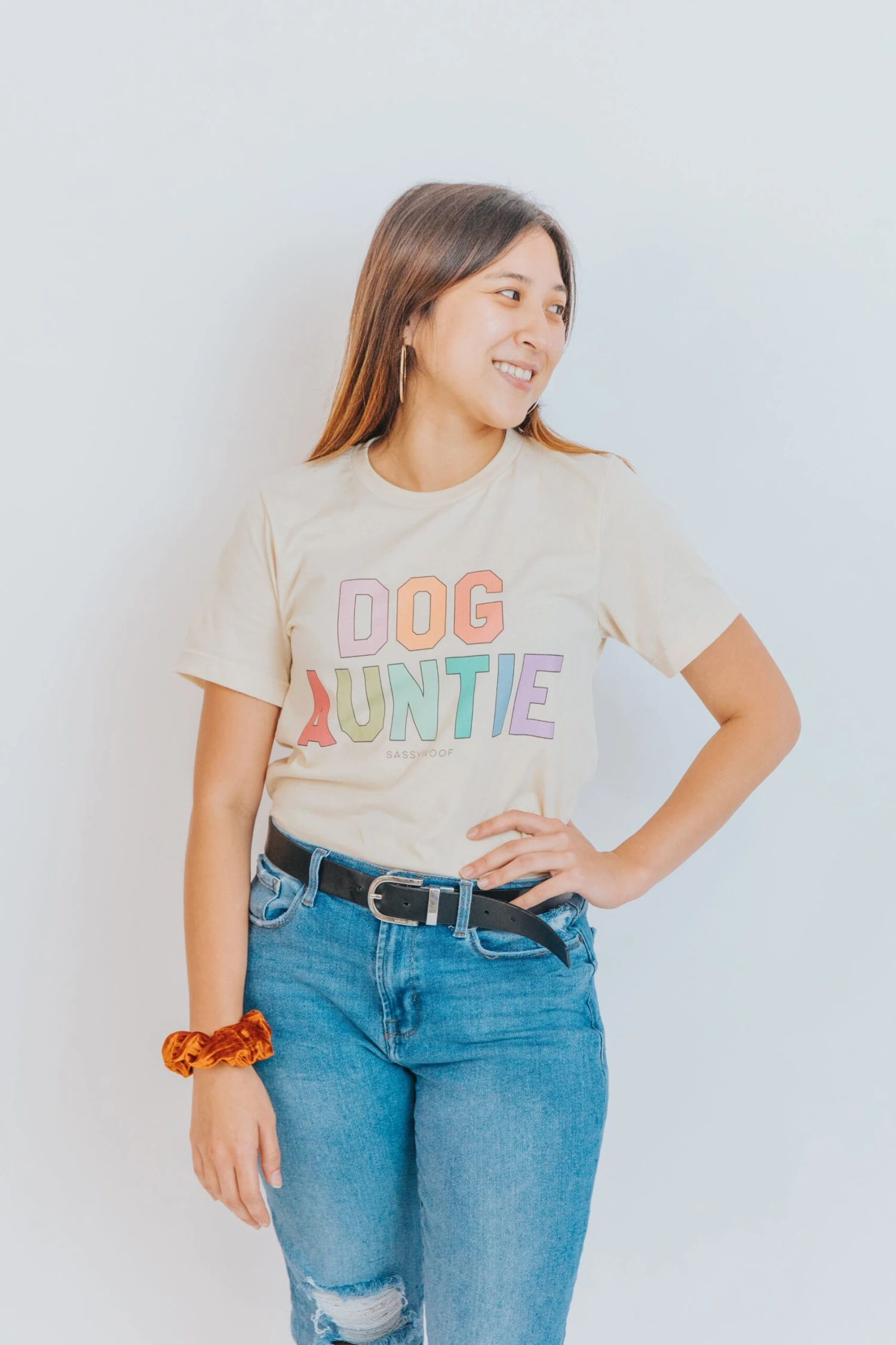 Family Tee - Dog Auntie 5 Family Tee - Dog Auntie - Image 3