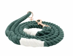 Dog Rope Leash - Emerald 8 Dog Rope Leash - Emerald -Furfinity Cheap Shop Emerald 2