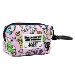 Dog Waste Bag Holder - Hello Kitty & Friends® Flower Festival -Furfinity Cheap Shop HELLO KITTY AND FRIENDS PINK WBH
