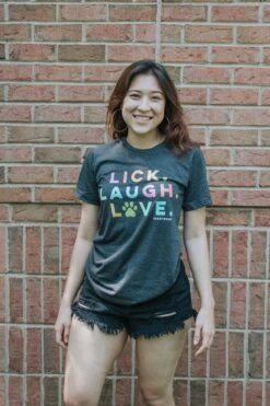 Lick, Laugh, Love Tee -Furfinity Cheap Shop IMG 1403