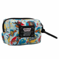 Dog Waste Bag Holder - Looney Tunes™ Blue -Furfinity Cheap Shop LOONEY TOONS BLUE WBH 1