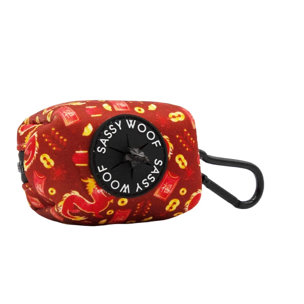 Dog Waste Bag Holder - Lucky Dragon 4 Dog Waste Bag Holder - Lucky Dragon - Image 2