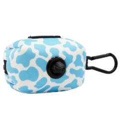 Dog Waste Bag Holder - Blueberry Milk -Furfinity Cheap Shop MOO MOO BLUE WBH