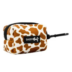 Dog Waste Bag Holder - Chocolate Milk -Furfinity Cheap Shop MOO MOO BROWN WBH 3