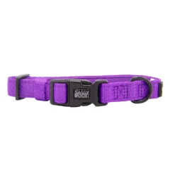 Collar Three Piece Bundle - Neon Purple -Furfinity Cheap Shop NEONPURPLE dog collar 2