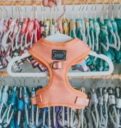 Dog Adjustable Harness - Apple Cider -Furfinity Cheap Shop Rack Hanger Photo 5