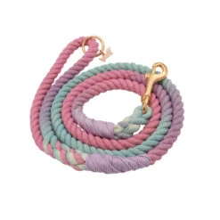 Dog Rope Leash - Lollipup -Furfinity Cheap Shop RainbowDropRope2