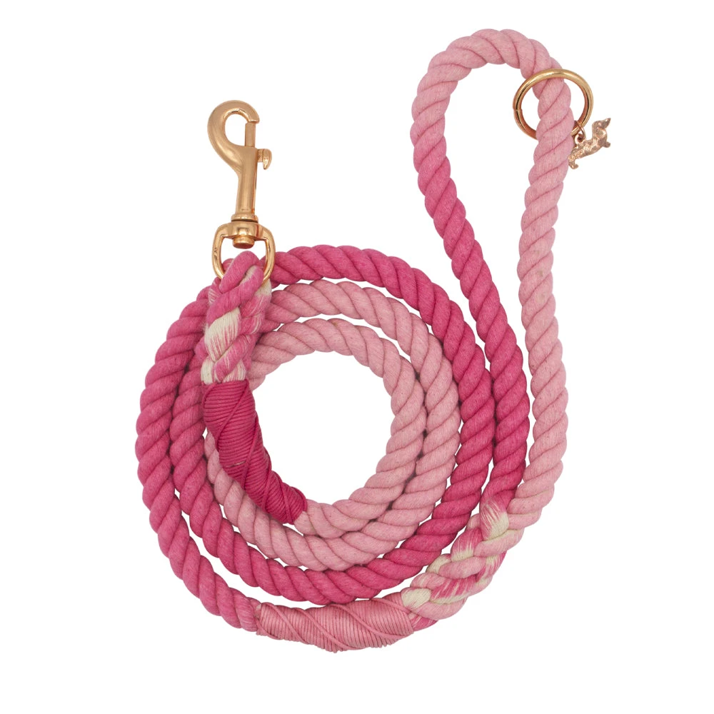 Dog Rope Leash - Hibiscus 3 Dog Rope Leash - Hibiscus