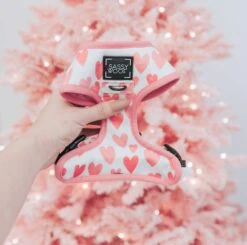 Harness Three Piece Bundle - Dolce Rose -Furfinity Cheap Shop Reversible Harnesses Christmas Tree 2of4 1