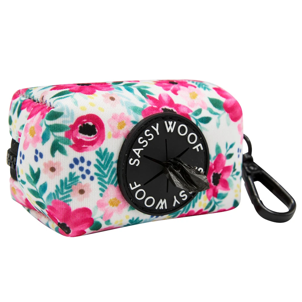 Dog Waste Bag Holder - Floral Frenzy 4 Dog Waste Bag Holder - Floral Frenzy - Image 2