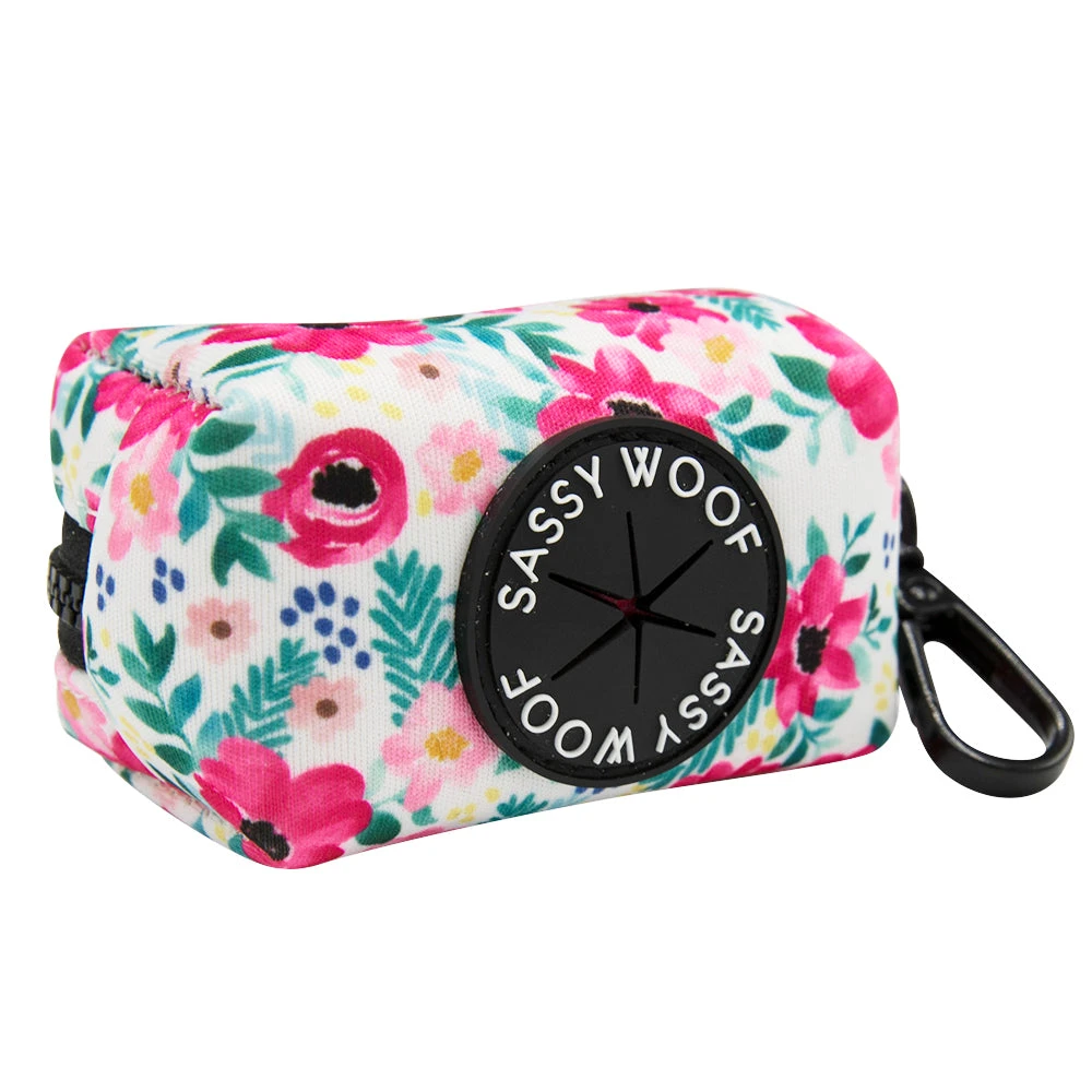 Dog Waste Bag Holder - Floral Frenzy 3 Dog Waste Bag Holder - Floral Frenzy