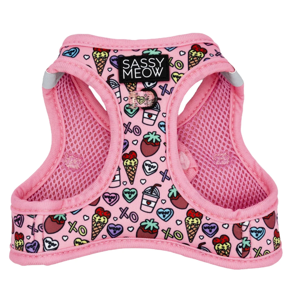 Cat Step-In Harness - I Chews You 3 Cat Step-In Harness - I Chews You