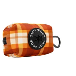 Dog Waste Bag Holder - Spiced Harvest -Furfinity Cheap Shop SPICED HARVEST SASSY WOOF WBH 2