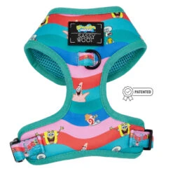 Furfinity Cheap Shop -Furfinity Cheap Shop SPONGEBOB MULTI COLOR HARNESS PATENTED e7e000c1 02f3 469e 9d5b 218cd3c10cba