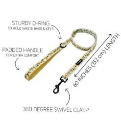 Dog Leash - Sunflower Dreams -Furfinity Cheap Shop SUNFLOWER DREAMS SASSY WOOF LEASH GUIDE 785fd4cb 4492 4822 bc9e ad21cd439566