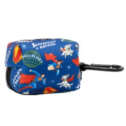 Dog Waste Bag Holder - Superman™ & Krypto™ -Furfinity Cheap Shop SUPERMAN KRYPTO WBH 3