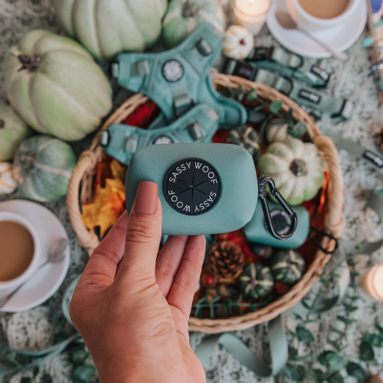 Dog Waste Bag Holder - Sage 5 Dog Waste Bag Holder - Sage - Image 3