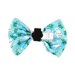 Cat Bowtie - Purrs & Petals -Furfinity Cheap Shop Sassy meow blue bow 2