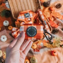 Dog Waste Bag Holder - Spiced Harvest -Furfinity Cheap Shop SpicedHarvest ProductPhoto 3