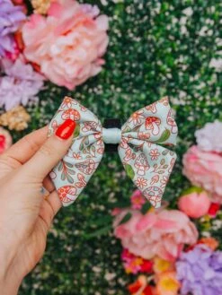 Dog Sailor Bow - Shrooms & Blooms -Furfinity Cheap Shop SpringIndividuals 4