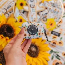 Dog Waste Bag Holder - Sunflower Dreams -Furfinity Cheap Shop Sunflower Dreams ProductPhoto 12