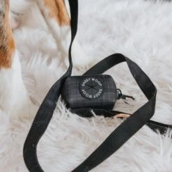 Collar Three Piece Bundle - Baby Got Black -Furfinity Cheap Shop black dog waste bag 1