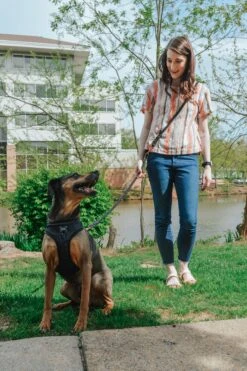 Hands Free Rope Leash - Noir -Furfinity Cheap Shop black hands free rope leash 4