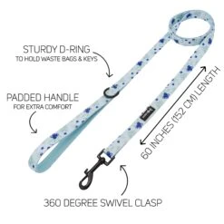 Dog Four Piece Bundle - Berry Sassy -Furfinity Cheap Shop blueberries dog leash guide