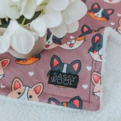 Pet Blanket - Cuddly Corgis -Furfinity Cheap Shop breed collectionsfh