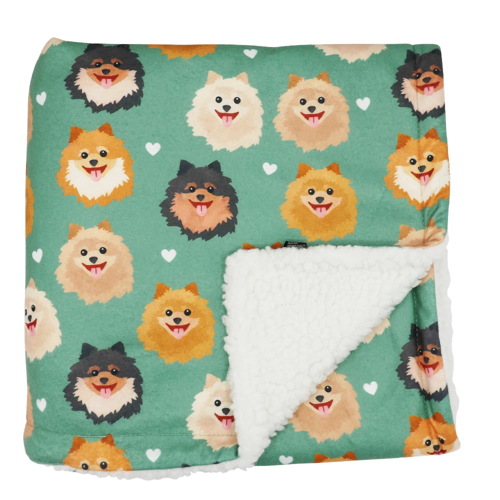 Pet Blanket - Pawfect Poms 4 Pet Blanket - Pawfect Poms - Image 2