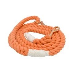 Dog Rope Leash - Clementine -Furfinity Cheap Shop clementine dog rope leash new 3