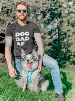 Dog Dad AF Tee -Furfinity Cheap Shop daddys boy collection 6