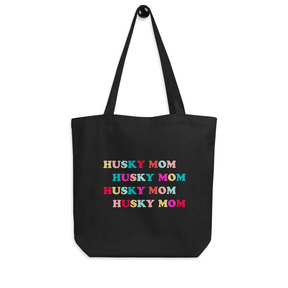 Husky Mom Tote Bag 3 Husky Mom Tote Bag