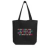 Chiweenie Mom Tote Bag -Furfinity Cheap Shop eco tote bag black front 60e36085baed6