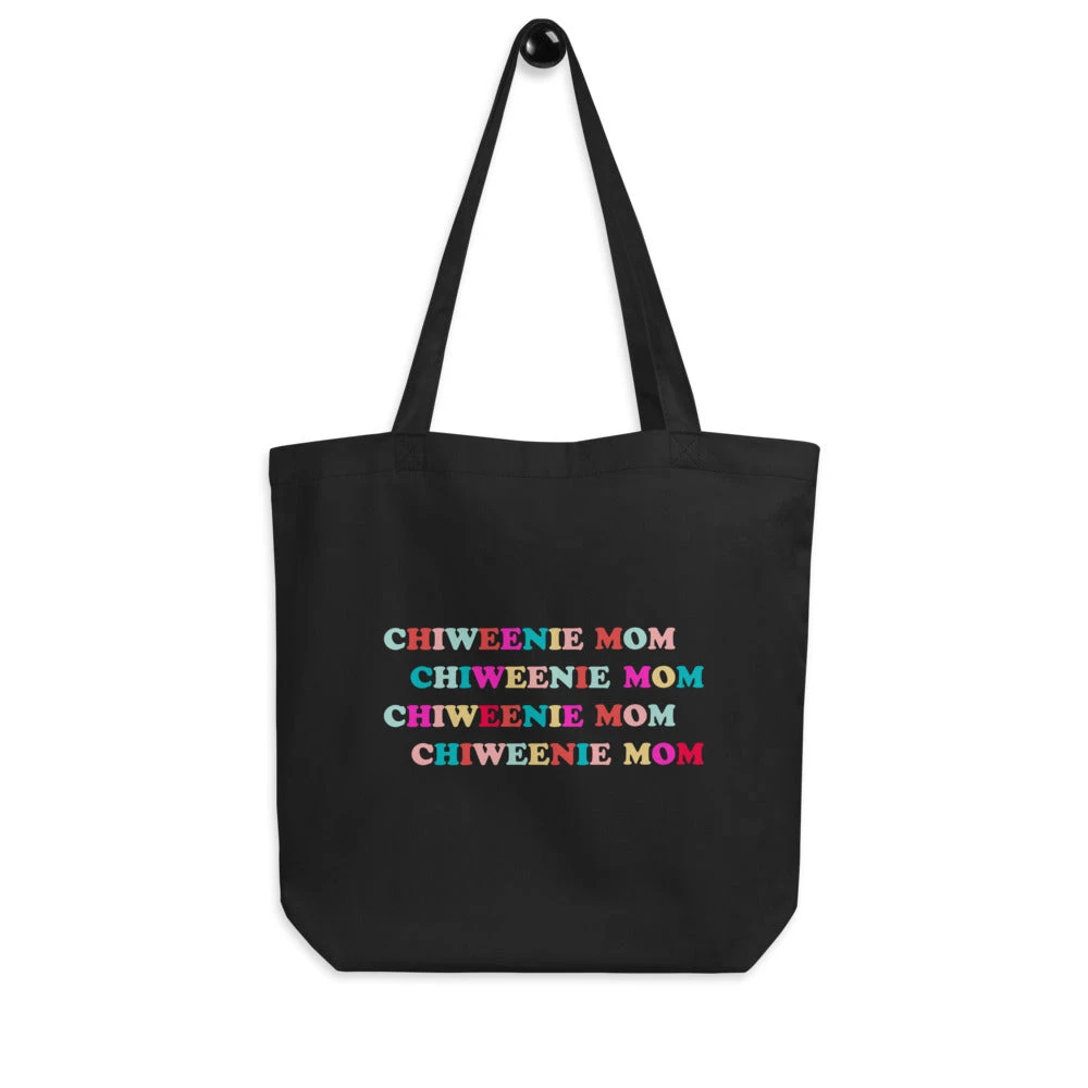 Chiweenie Mom Tote Bag 3 Chiweenie Mom Tote Bag