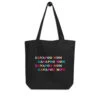 Cavapoo Mom Tote Bag -Furfinity Cheap Shop eco tote bag black front 60e361116f316