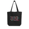 Cavalier Mom Tote Bag -Furfinity Cheap Shop eco tote bag black front 60e36152692d3