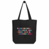 Poochon Mom Tote Bag 1 Poochon Mom Tote Bag -Furfinity Cheap Shop eco tote bag black front 626fe6b7620c6