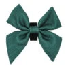 Dog Sailor Bow - Forest -Furfinity Cheap Shop forest sailor bow