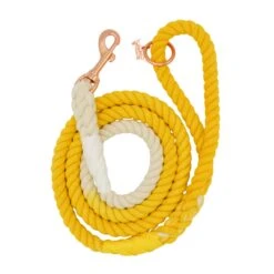 Dog Rope Leash - Lemon Drop