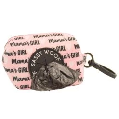 Dog Waste Bag Holder - Mama's Girl -Furfinity Cheap Shop mamas girl dog waste bag 2