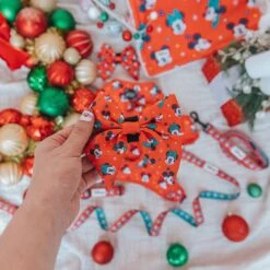 Dog Sailor Bow - Disney Holiday Collection -Furfinity Cheap Shop mickey minnie holiday launch day 12