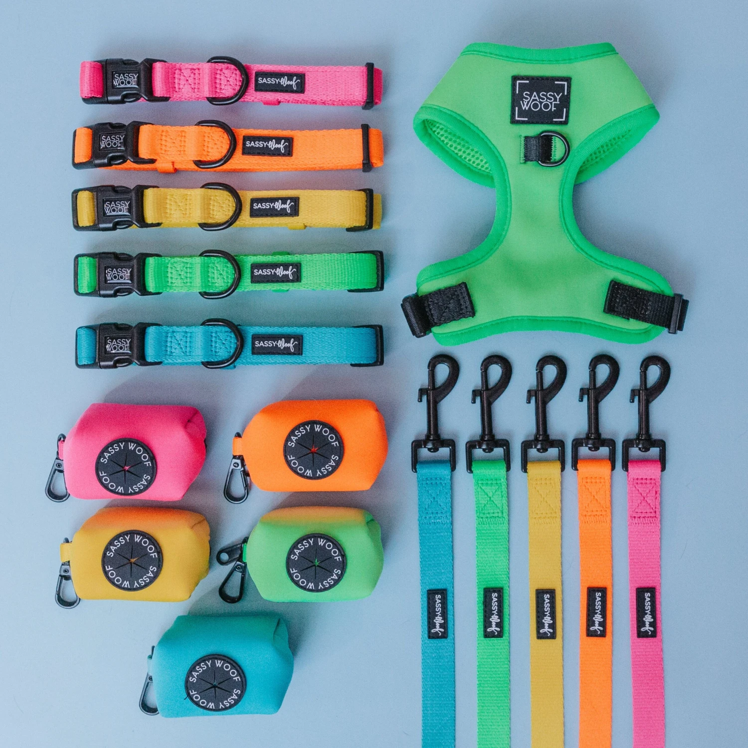 Dog Adjustable Harness - Neon Green 7 Dog Adjustable Harness - Neon Green - Image 5