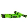 Dog Collar - Neon Green -Furfinity Cheap Shop neon green dog collar 2