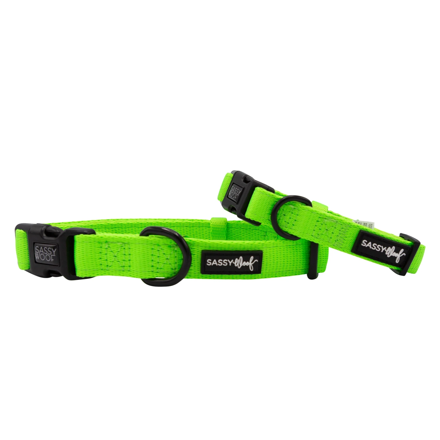 Dog Collar - Neon Green 3 Dog Collar - Neon Green