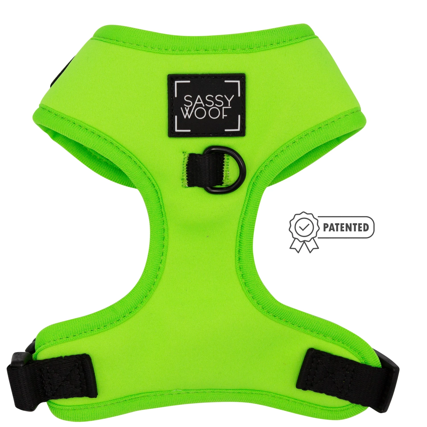 Dog Adjustable Harness - Neon Green 3 Dog Adjustable Harness - Neon Green